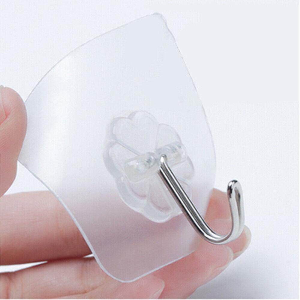 Self Adhesive Wall Hooks Heavy Duty Seamless Sticky Hook Hangers