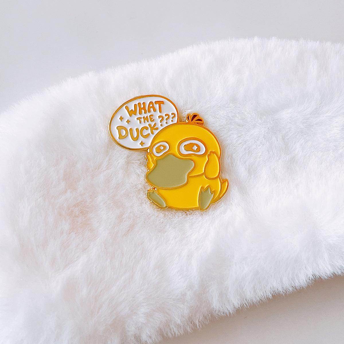 What the Duck Enamel Pin