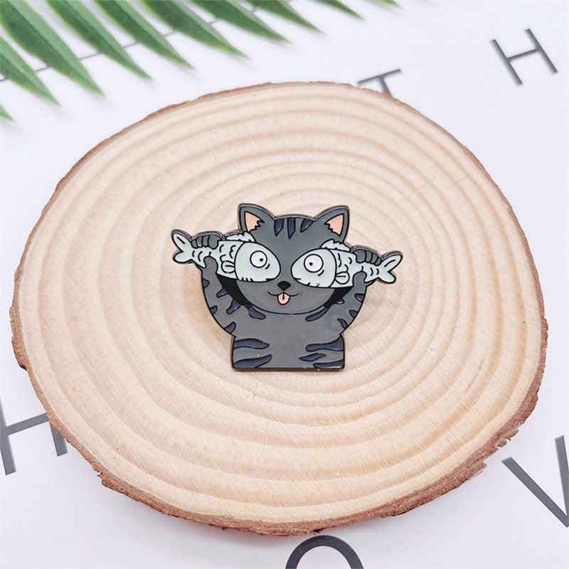 Adorable Cat Pins – Perfect Gift for Pet Enthusiasts