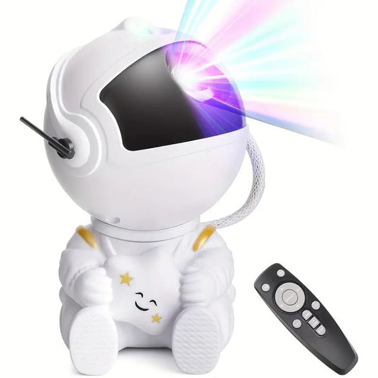 Astronaut Night Light, Star Projector Galaxy Light, Nebula Sky Starry Projector Light, Bedroom Birthday Party Decoration with Remote
