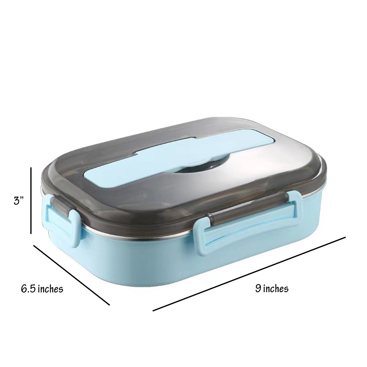 Lunch Box Food Container Stainless Steel Bento Box With Utensils Chopsticks Spoon