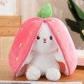 Bunny Plush Strawberry Stuffed Animal Carrot Rabbit Plushie Toy
