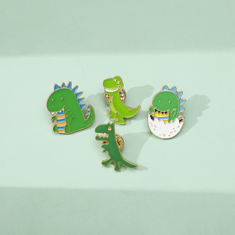 Cute Cartoon Dinosaur Pin