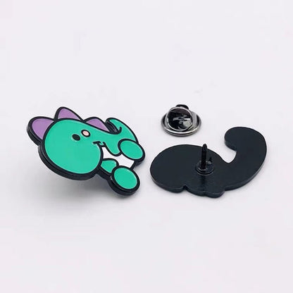 Cute Cartoon Dinosaur Pin