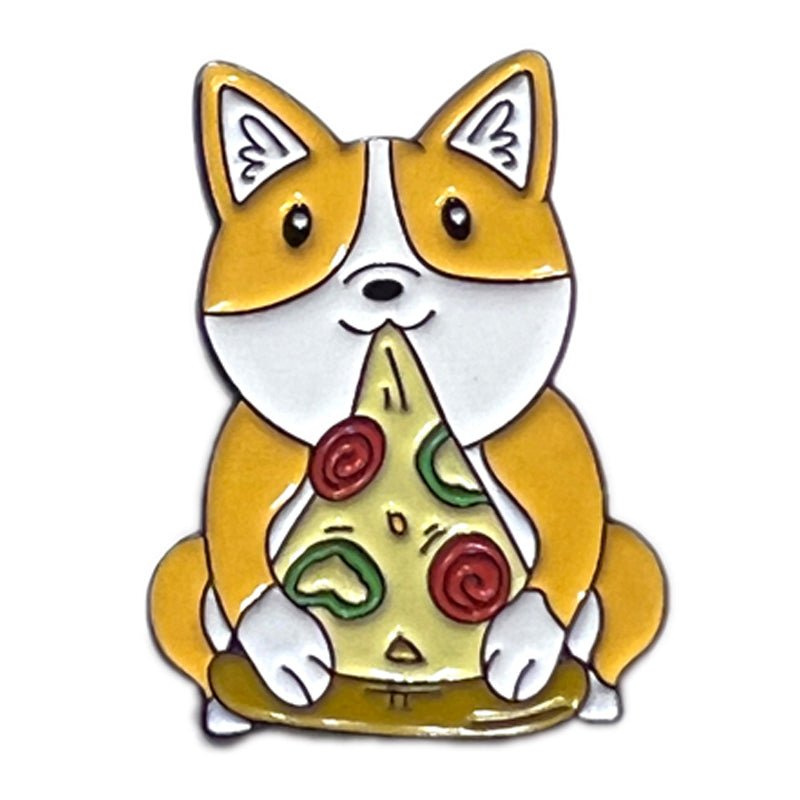 Cute Dog Corgi Enamel Pins