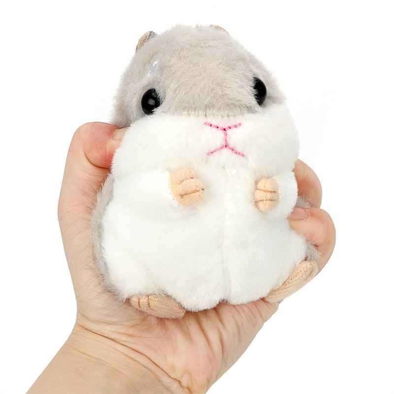Cute Hamster Backpack Charm Keyring for Animal Lovers