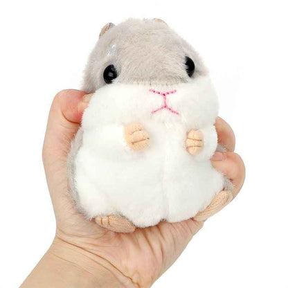 Cute Hamster Backpack Charm Keyring for Animal Lovers
