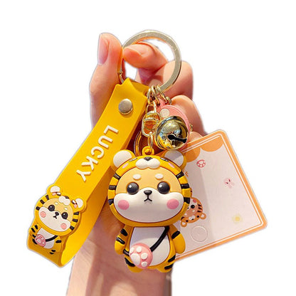 Cute Keychains for Car Keys Shiba Inu