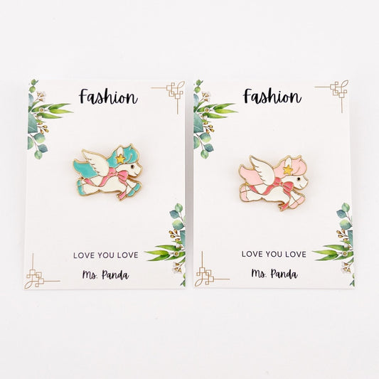Mini Unicorn Pin Cute Anime Lapel Enamel Pin