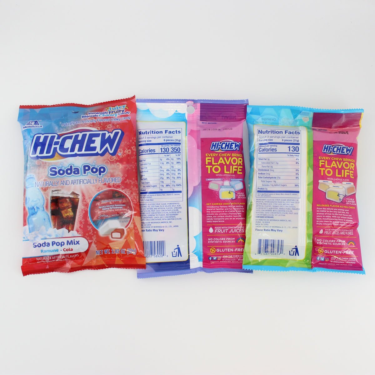 Morinaga Hi-Chew Candy Gluten Free Variety Flavor Sweet Treat