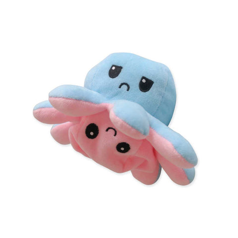 Reversible Flip Octopus Plushie Stuffed Toy