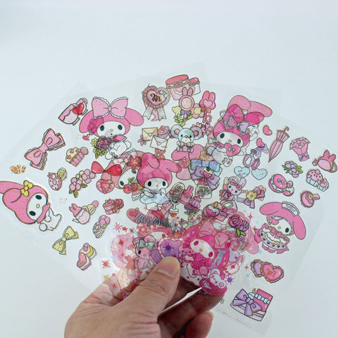 Sanrio My Melody Big Deco Stickers Type D
