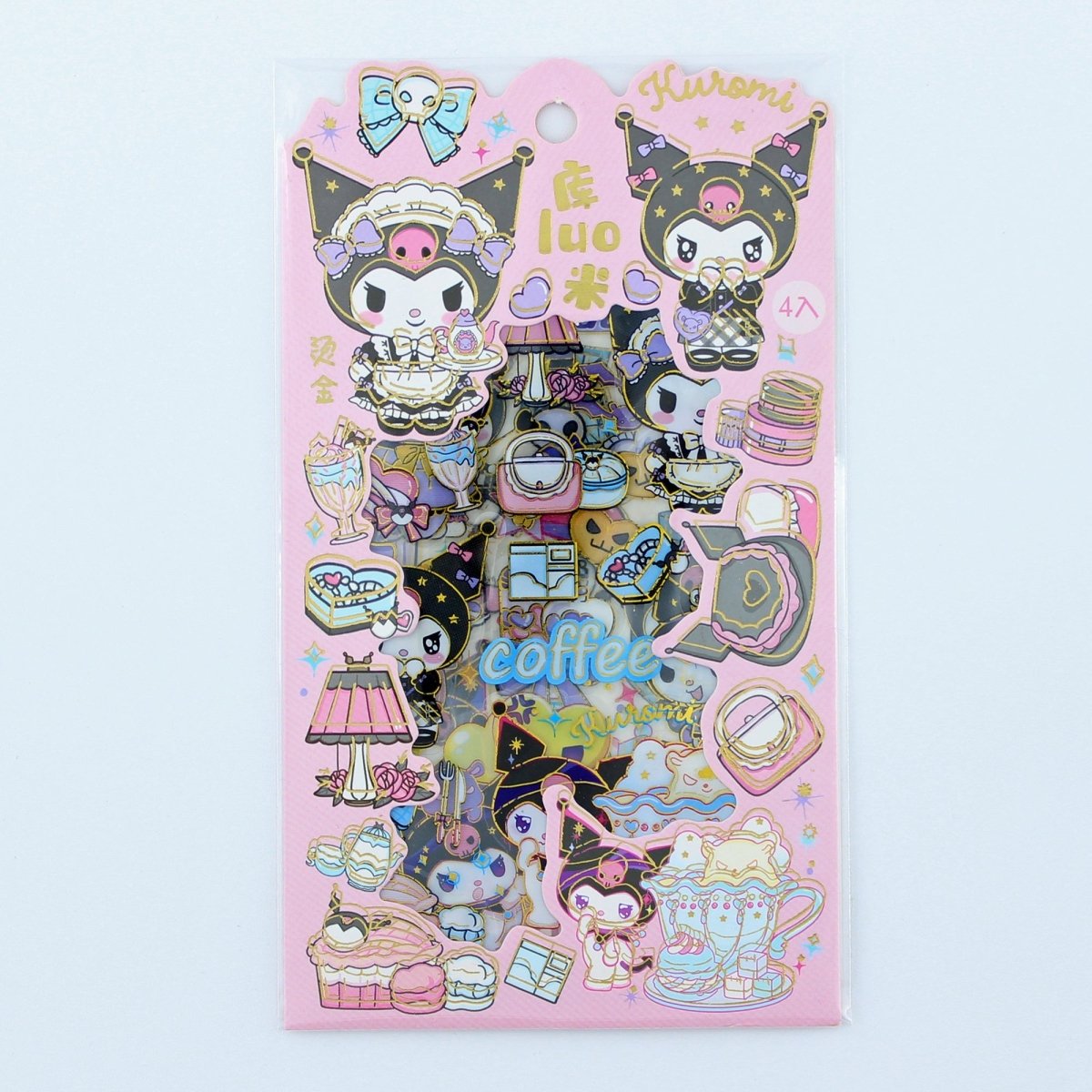 Sanrio Stickers Kawaii Kuromi My Melody Stickers for Kids Car Water Bottle Decals