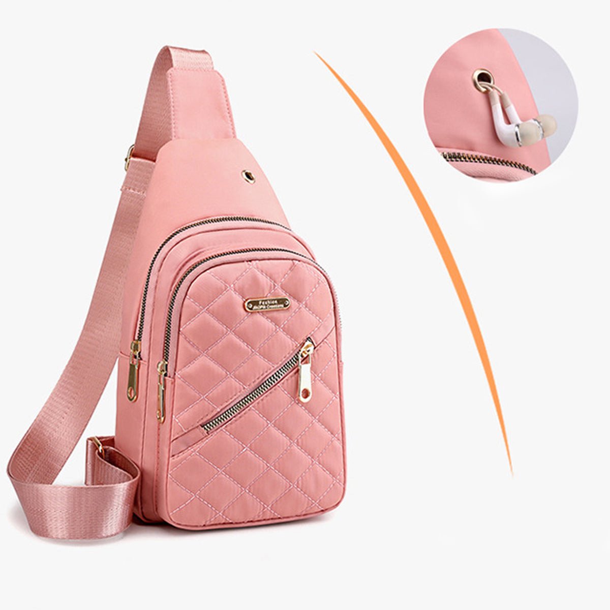 crossbody mini small travel sling bags backpack Black Sling Bag